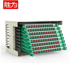 胜为96芯FC多模满配 ODF光纤配线架 19英寸抽拉机架式1.2mm冷轧板 ODF-1096F-M