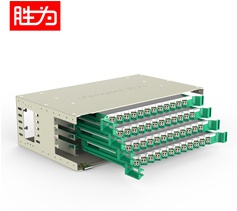 胜为96芯LC多模满配 ODF光纤配线架 标准19英寸机架式1.2mm冷轧板 ODF-1096L-M