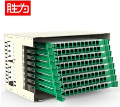 胜为96芯ODF光纤配线架箱体含空盘 标准19英寸机架式1.2mm冷轧板 ODF-1096K