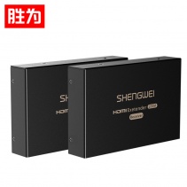 胜为（shengwei） HEC-2200AB HDMI延长器 网络传输连接器 RJ45高速200米信号放大器电脑连接显示器延长转换器