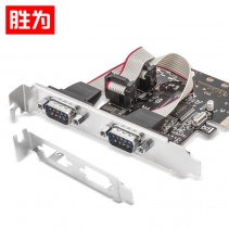 胜为 PEC-2011 PCI-E串口卡 pcie转RS232扩展卡