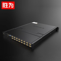 胜为 KS-4716LCD KVM切换器16口17英寸USB机架式LCD液晶显示器键盘触控屏一体式 KVM切换器16口