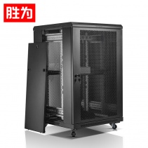 胜为（shengwei）XC310606 机柜 网络弱电监控UPS交换机服务器机柜 加厚1/1.2/2米 网络机柜18U 600*600*1000毫米