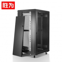 胜为（shengwei）XC312606 机柜 网络弱电监控UPS交换机服务器机柜 加厚1/1.2/2米 网络机柜22U 600*600*1200毫米