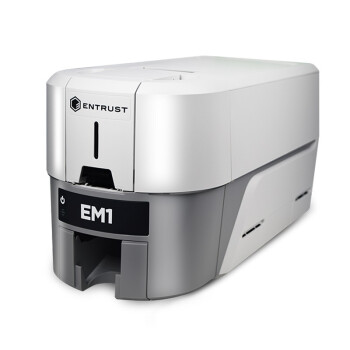 德卡 ENTRUST EM1证卡打印机pvc卡片社保卡门禁卡工牌制卡机 EM1证卡打印机