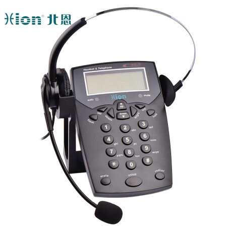 北恩（HION）VF560耳机电话机套装 话务员/客服/呼叫中心耳麦电话（话机不带录音）