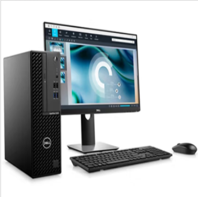 戴尔OptiPlex3080SFF 商用机 酷睿I5-10400 8G 1T 无光驱 集显19.5寸
