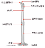 派思达 吊麦吊架（50-100cm）DJ-005