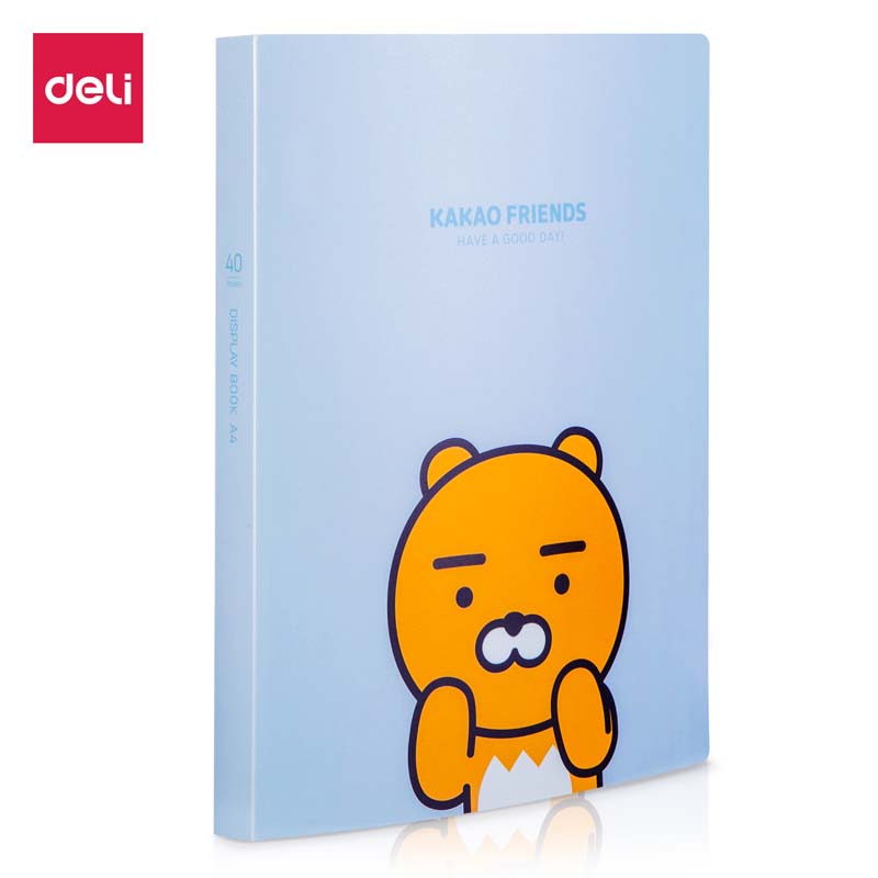 得力72506_kakao friends_40页资料册(蓝)(个)