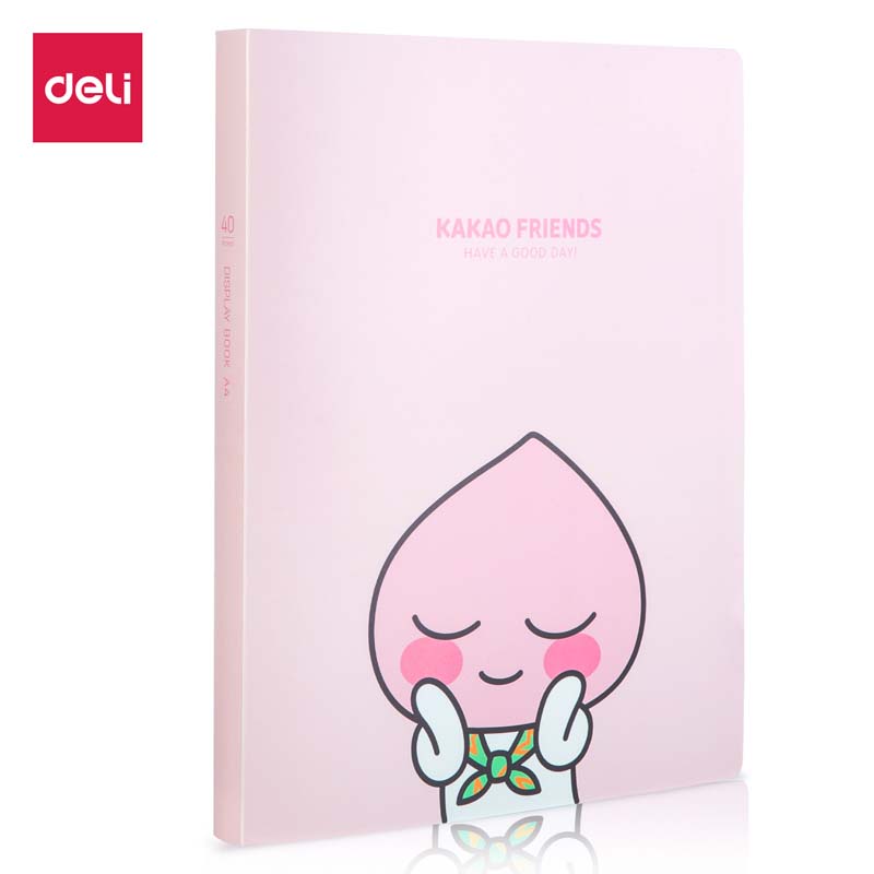 得力72506_kakao friends_40页资料册(红)(个)